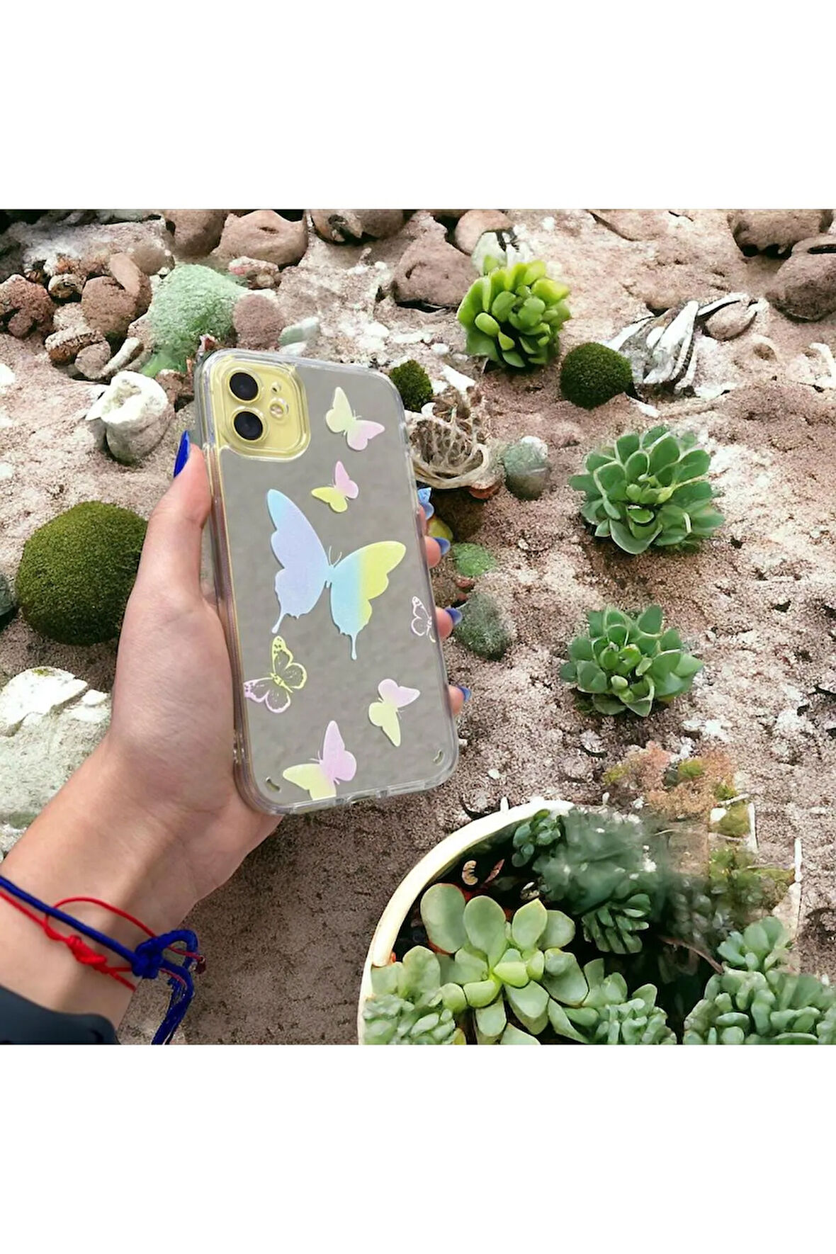 İPHONE 11 UYUMLU DESENLİ AYNALI KILIF