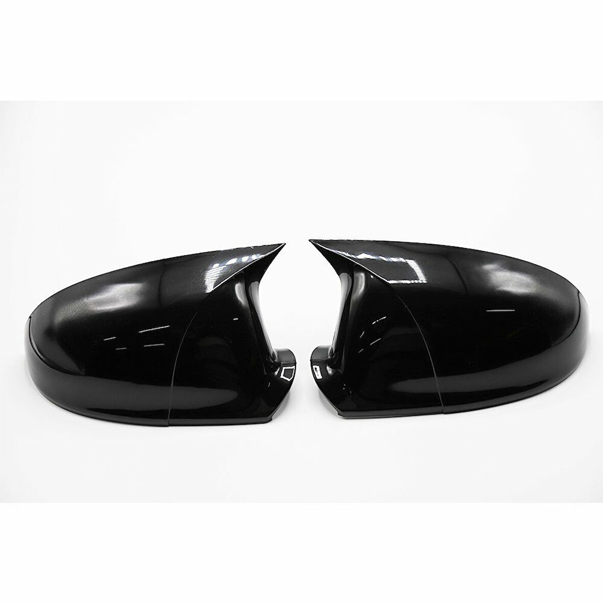 Mercedes B Class W246 2011+ Uyumlu Piano Black Batman Yarasa Ayna Kapağı