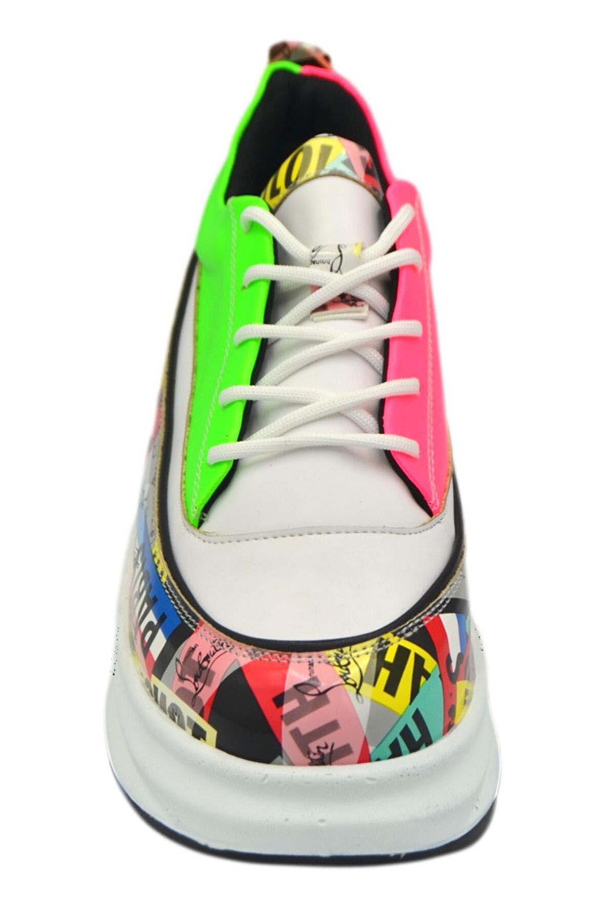 Kadın Çok Renkli Sneakers Ayakkabı