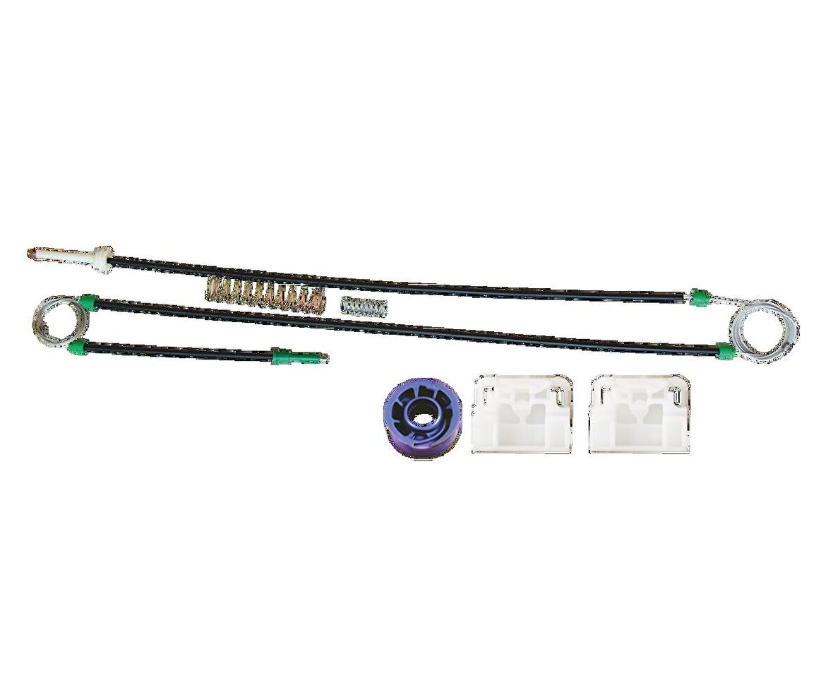 Kayoto Audi A3 2003-2008 Cam Kriko Teli Ön Sağ Tamir Takımı KY22170T