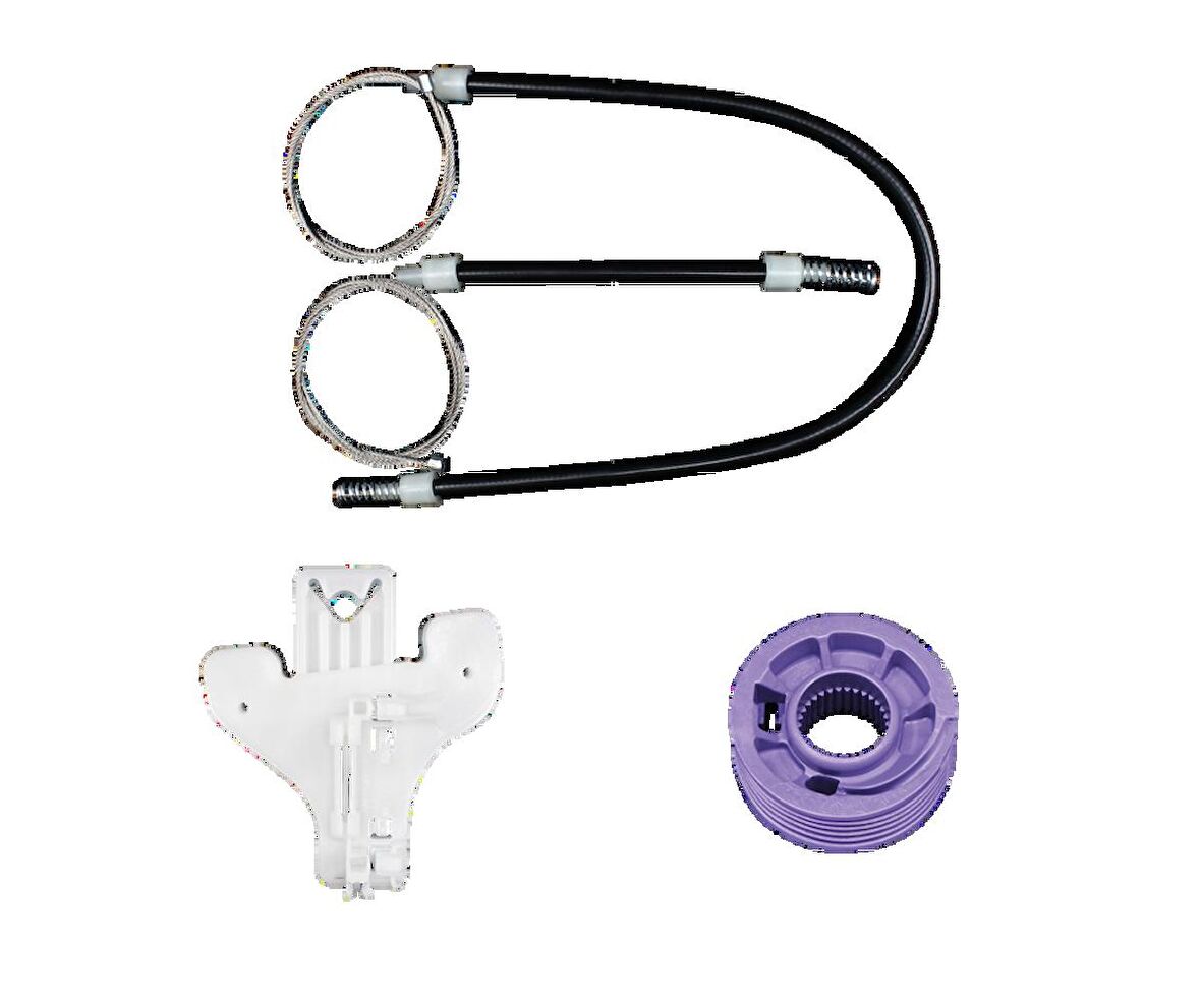 Kayoto Polo 4 9N3 2005-2009 Cam Kriko Teli Tamir Takımı Arka Sol KY24040N