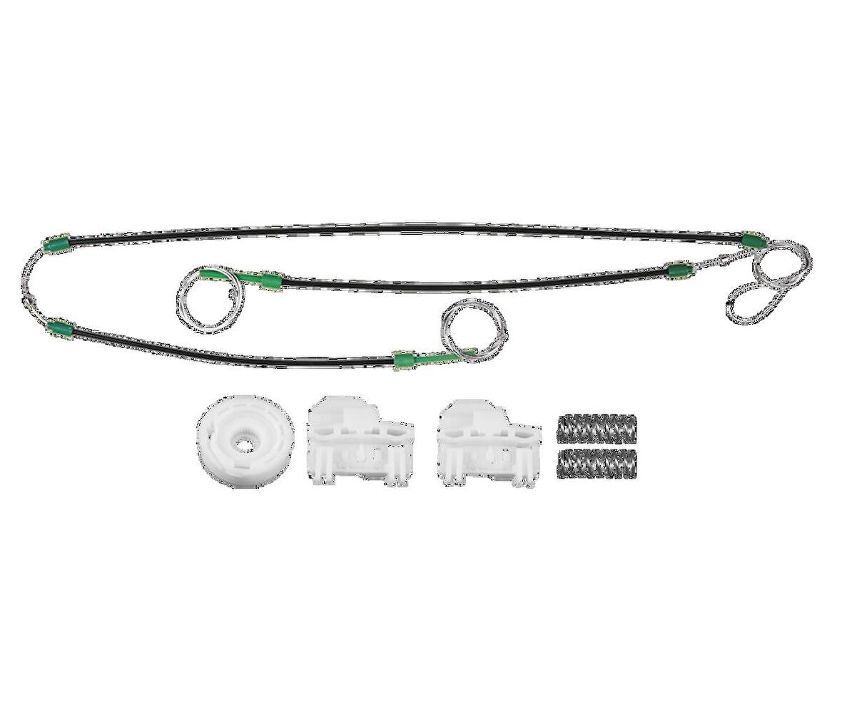 Kayoto Polo 3 6N 1994-1999 HB Cam Kriko Teli Ön Sol Tamir Takımı KY22310T