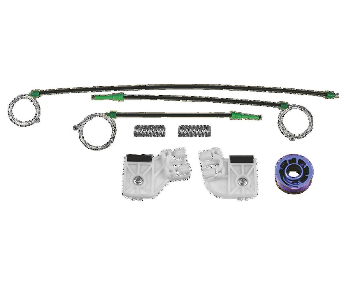 Kayoto Polo 4 9N 2002-2008 HB Cam Kriko Teli Ön Sol Tamir Takımı KY26410T