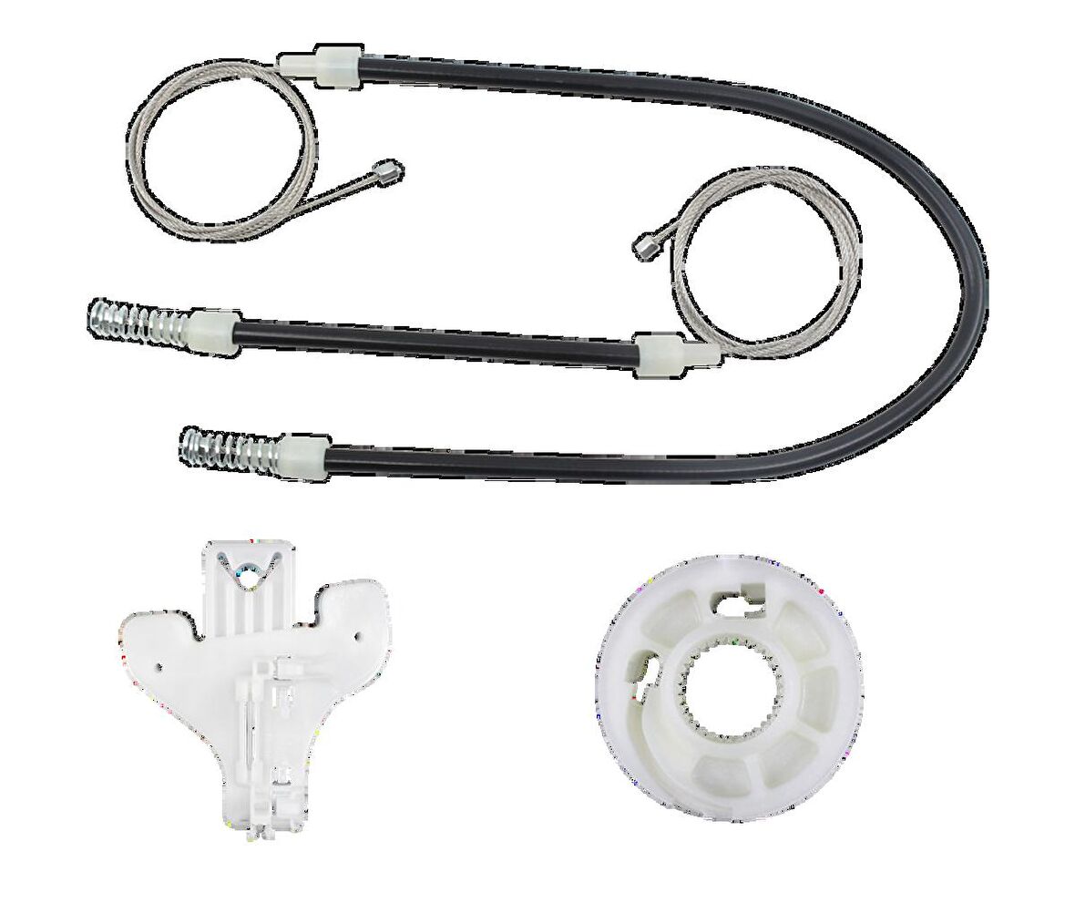 Kayoto Seat Altea 2004-2015 Cam Kriko Teli Tamir Takımı Arka Sol KY25390N