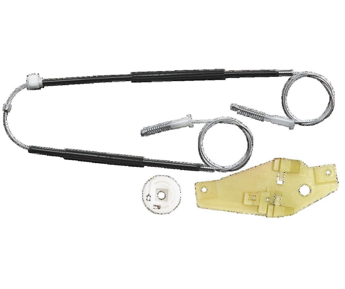 Kayoto Toyota Corolla Compact E10 1993-1997 Cam Kriko Teli Ön Sağ Tamir Takımı KY24124T