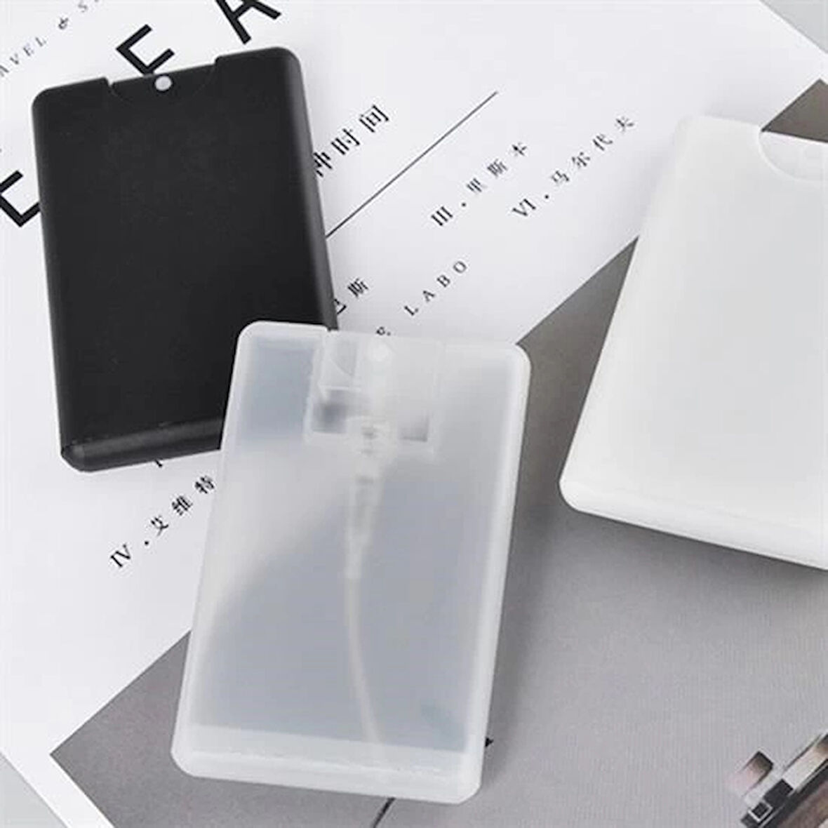 İpek Yıldızı 20 Ml Doldurulabilir Mini Cep Boy Kolay Taşınabilir Çok Amaçlı Parfüm Şişesi