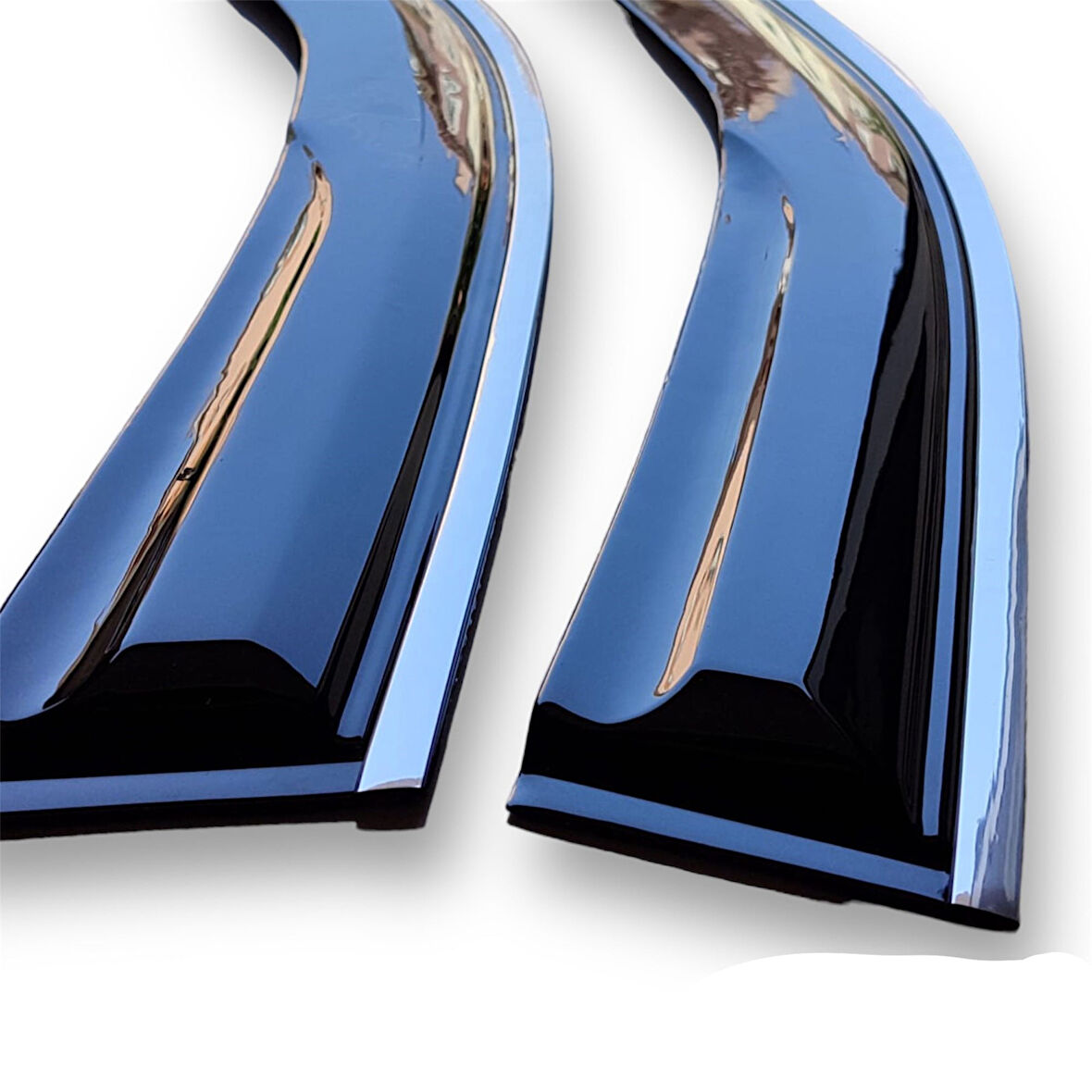 Volkswagen Transporter T6 Düz Kromlu Cam Rüzgarlığı 2003 ve Sonrası 2li