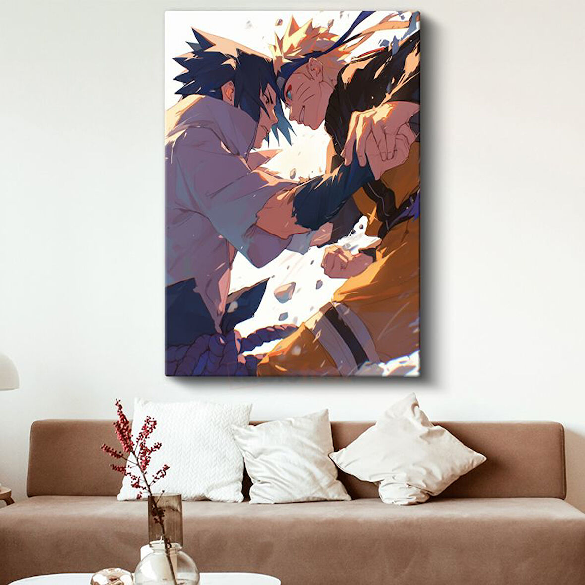Ninja Düellosu - Efsanevi Karşılaşma Anime Kanvas Tablo