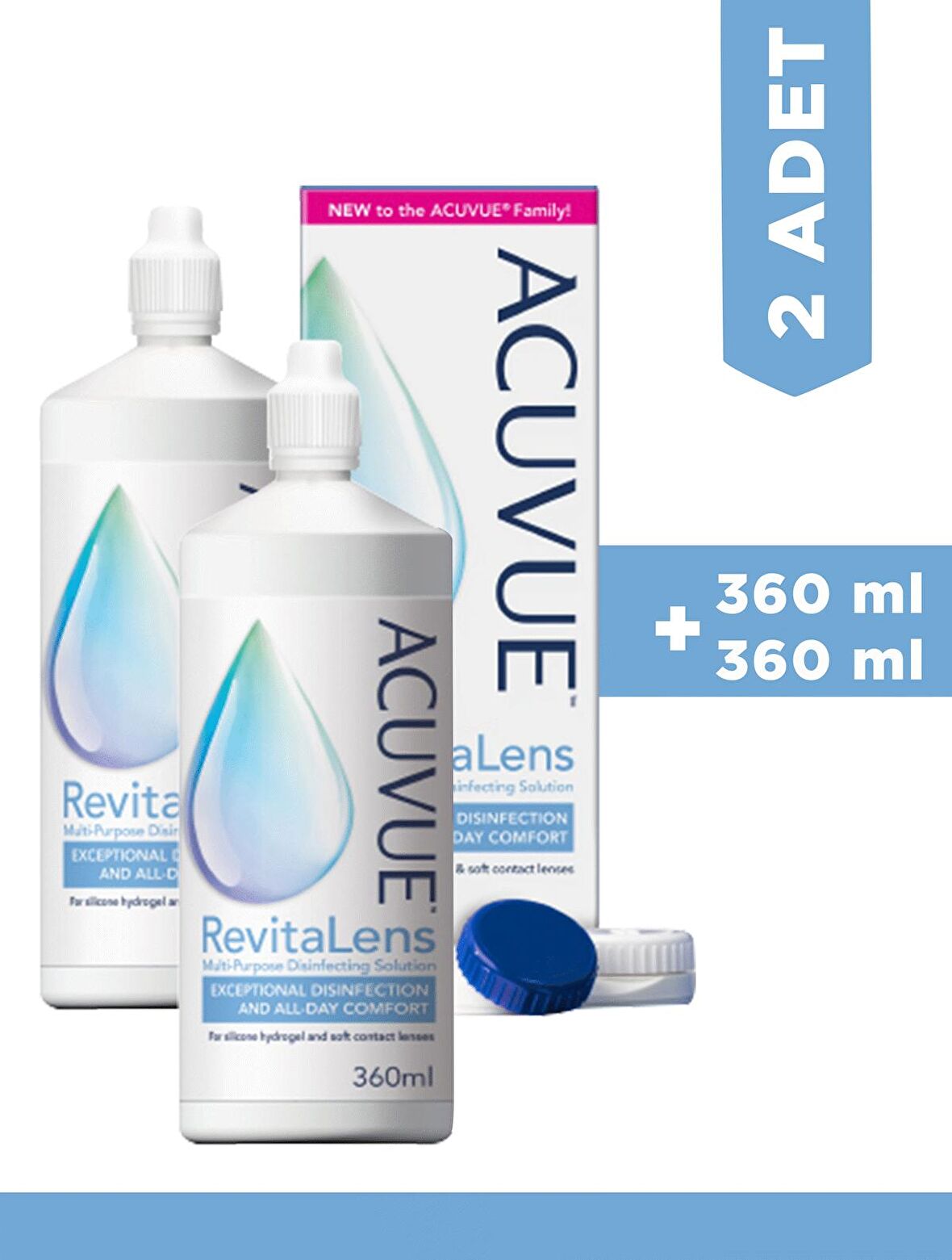 ACUVUE - Revitalens Solusyon 360 ML + 360 ML