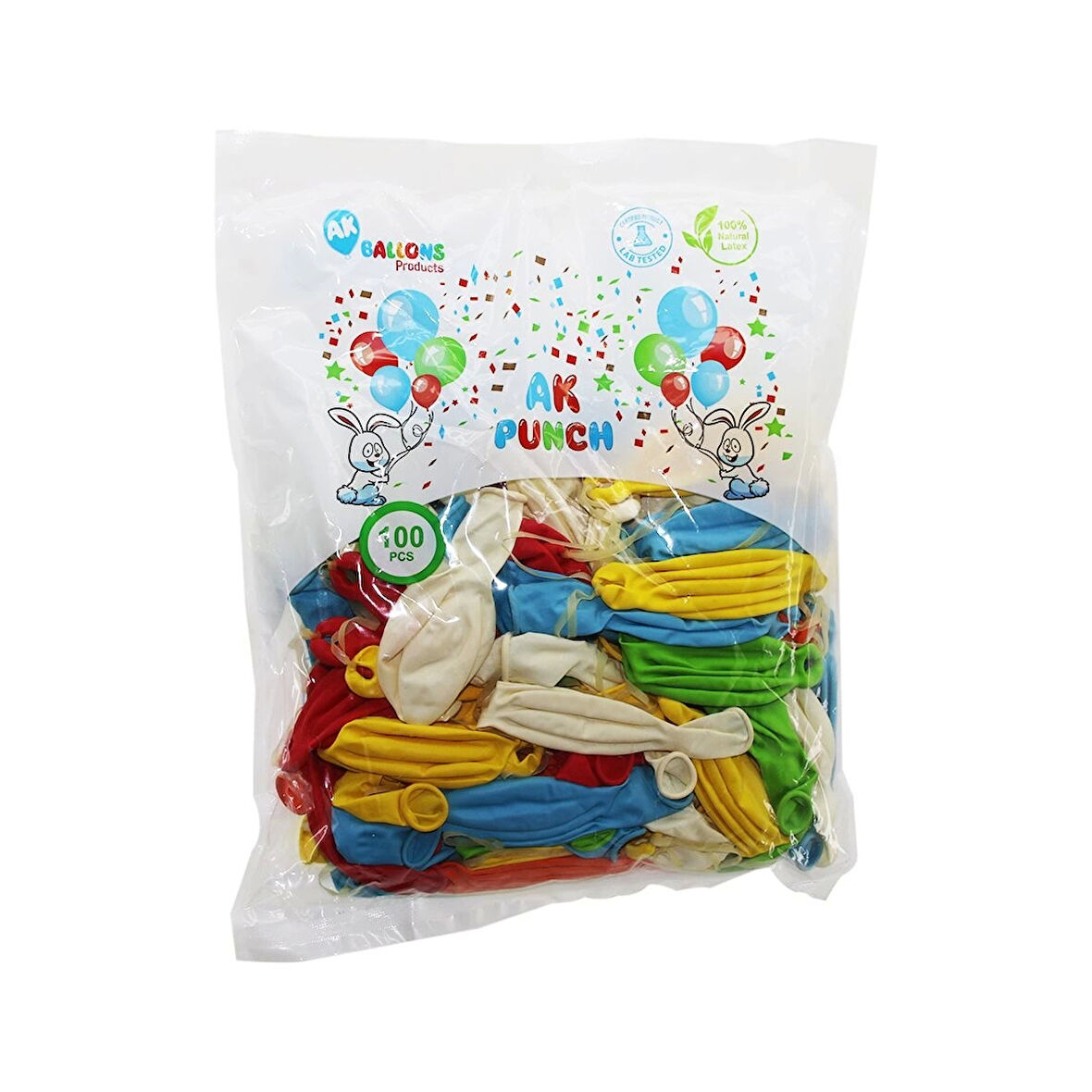 PUNCH  BALON  100PCS (4172)