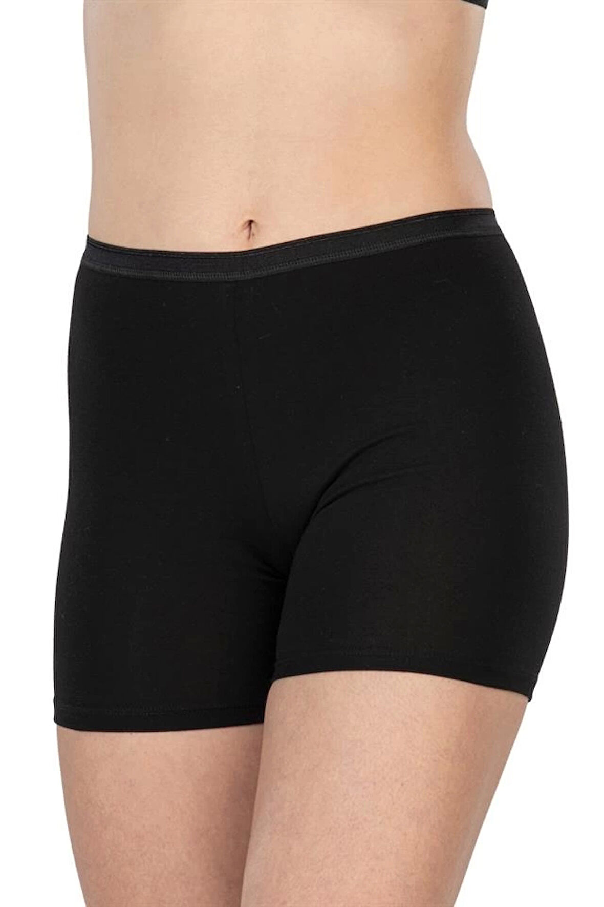 Siyah Emay 1430 Modal Cotton Mini Tayt