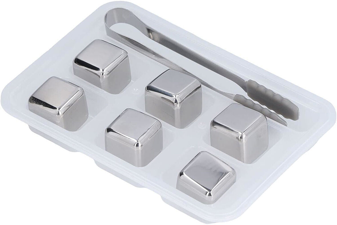 6'lı Çelik Metal Kaplama Soğutma Buz Küpü