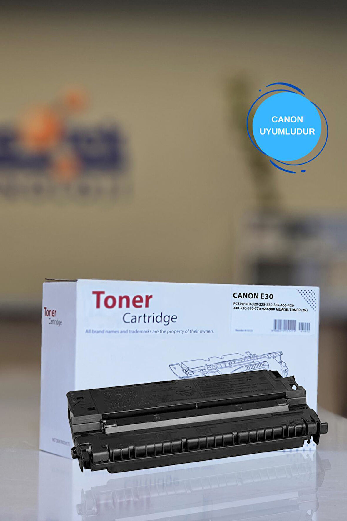 CANON E30-E40 FC108-200-220-224-230-270-288-290-298--PC300/310-320-325-330-355-400-420-430-530-550-770-920-980 MUADİL TONER (4K)