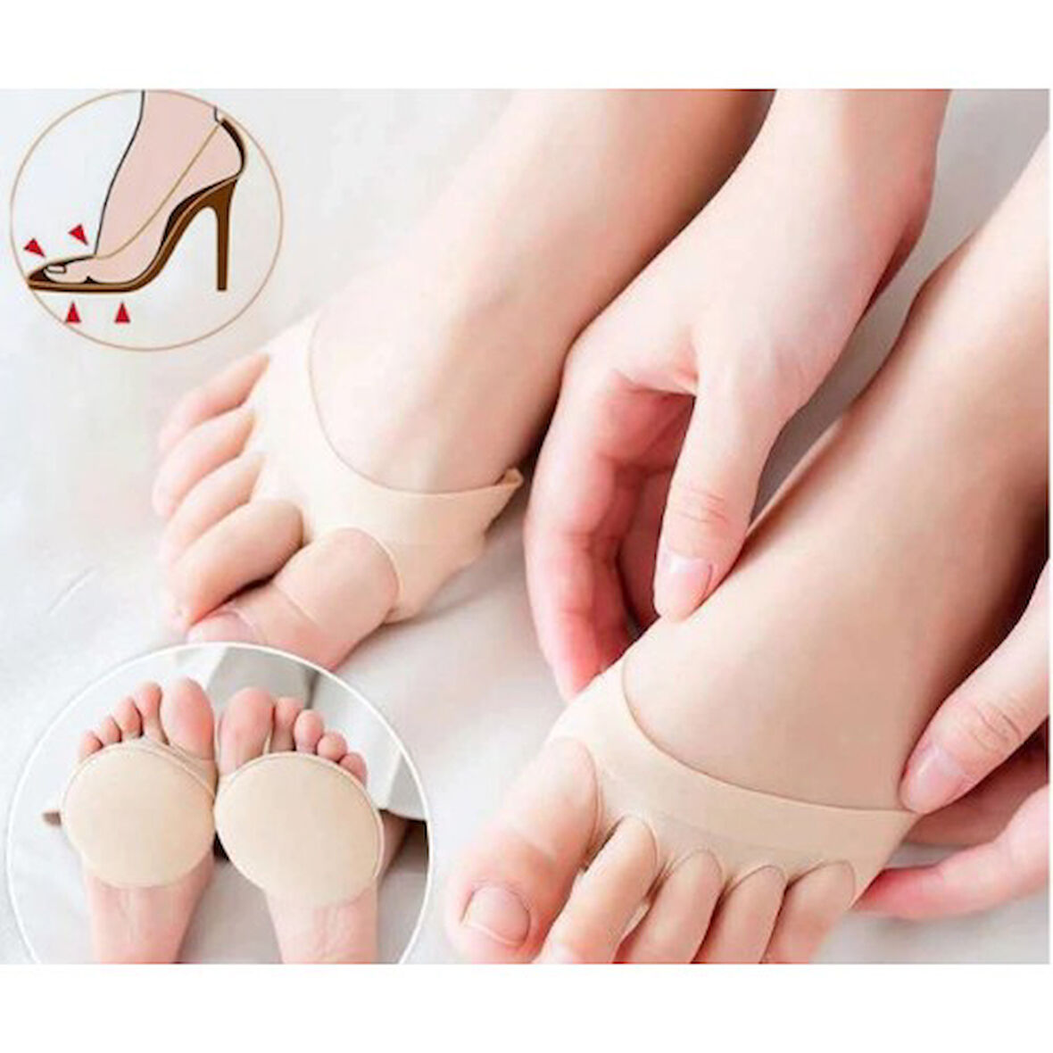 Kumaş Ayak Parmak Altı Desteği TdrTR