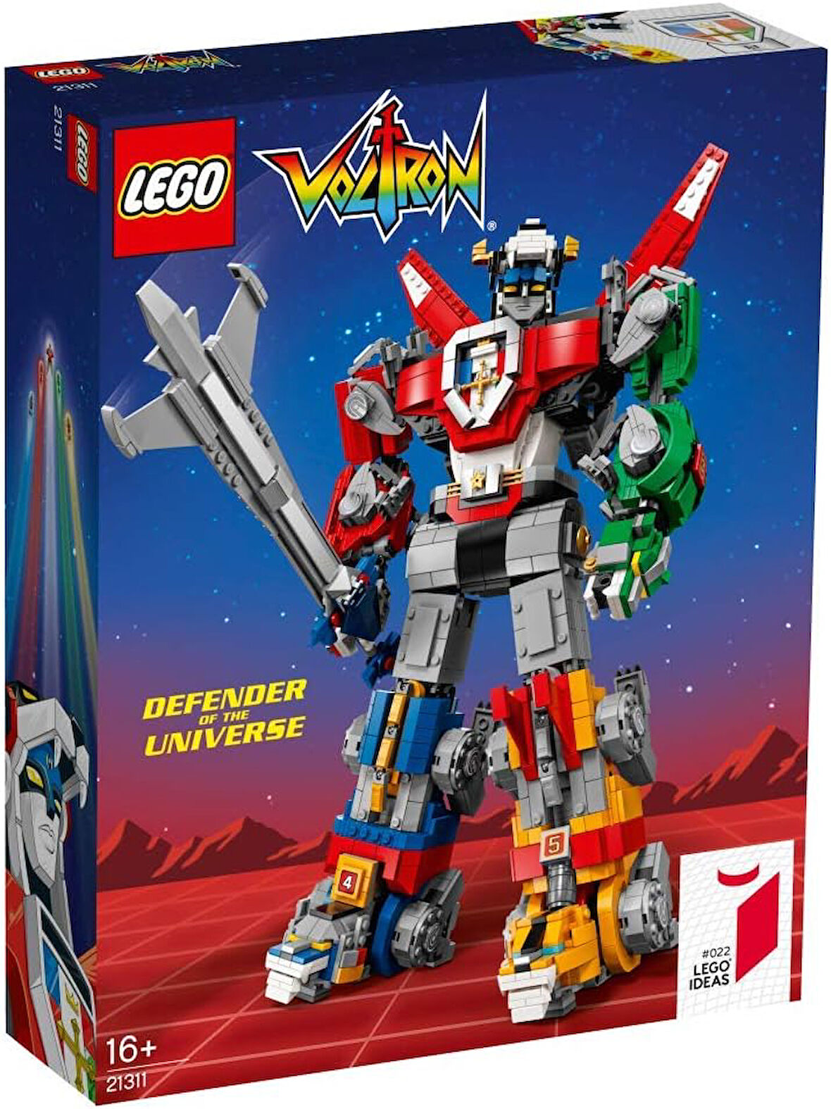 LEGO Ideas Voltron Dönüşümü 21311 Voltron V29