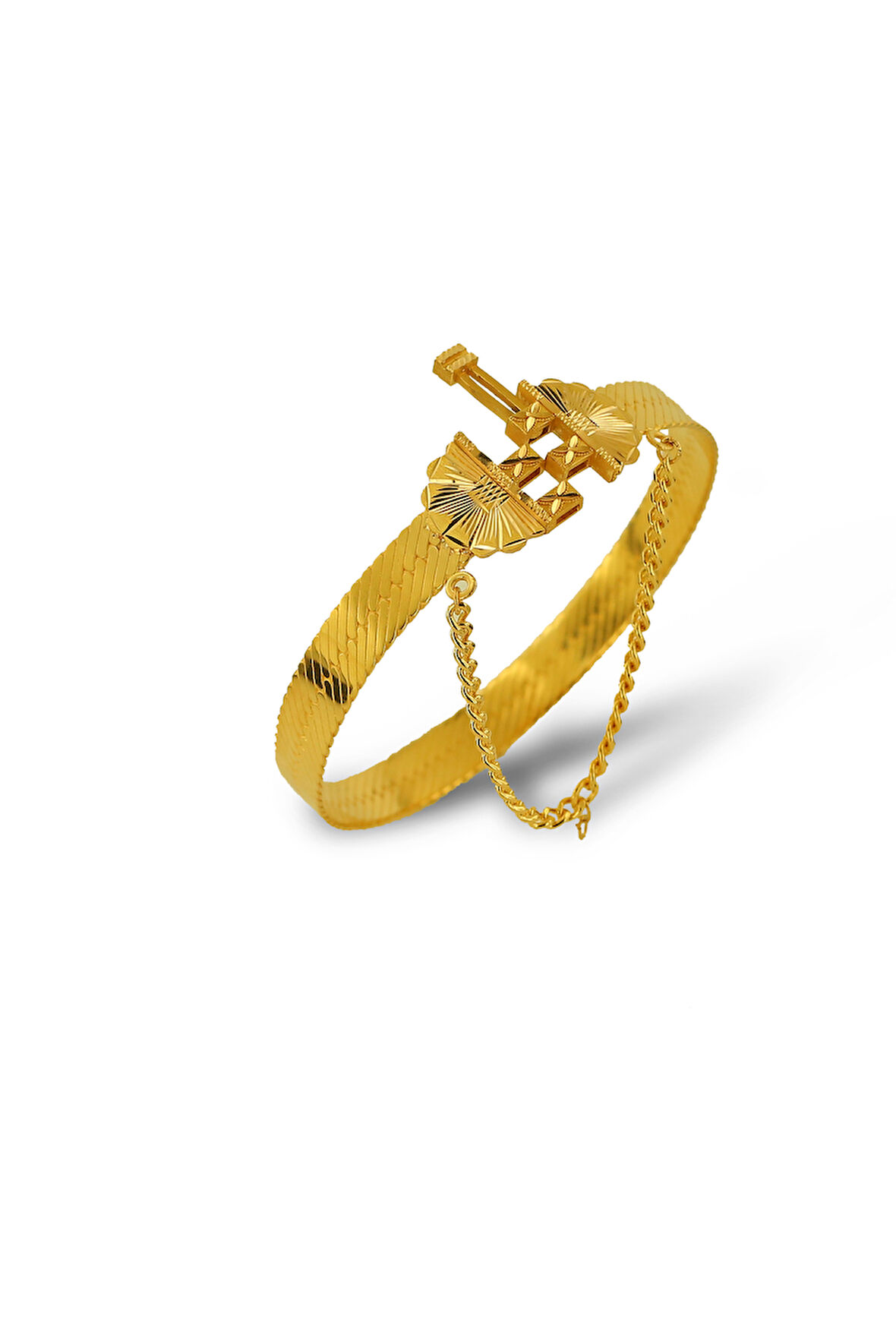 Hasır Bilezik (Diyarbakır Hasırı) 20 gr (GRAM) 22 Ayar Diyarbakır Hasırı Yatırımlık Altın Bilezik