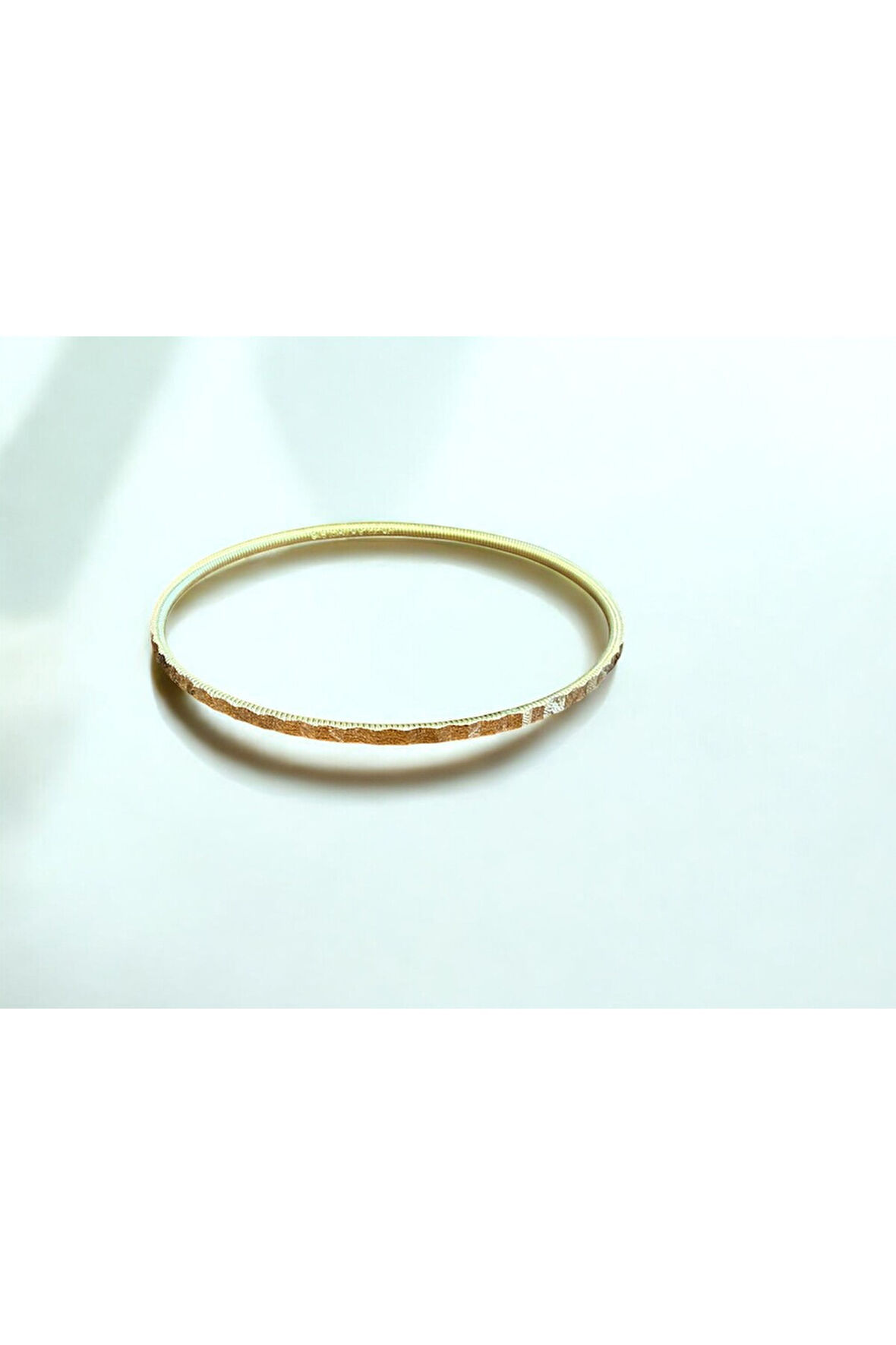 Ajda (Vurgulu Modeli) 10 gr (GRAM) 22 Ayar Yatırımlık Altın Bilezik