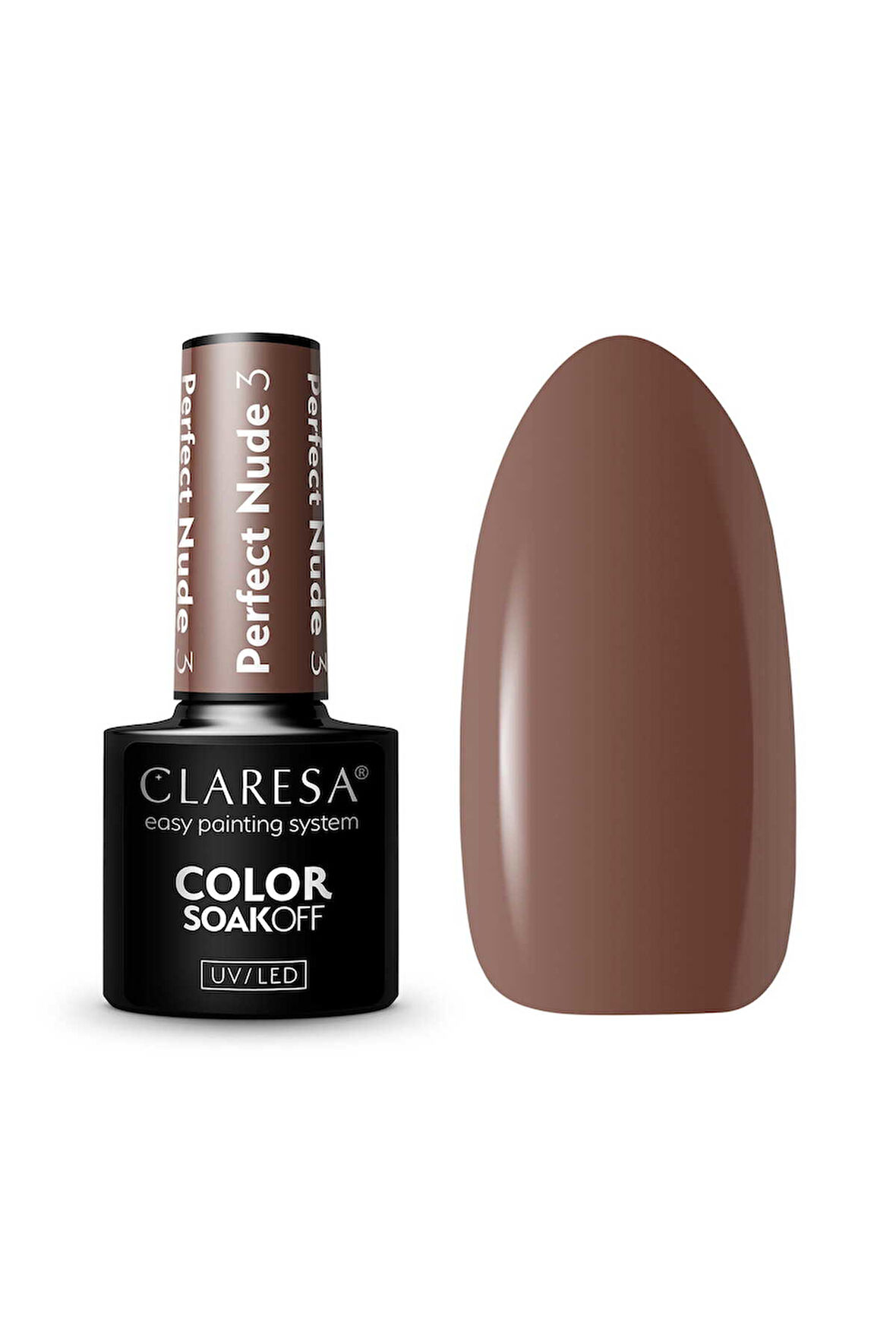 Claresa Kalıcı Oje Perfect Nude Klasik Kahverengi 03 5g