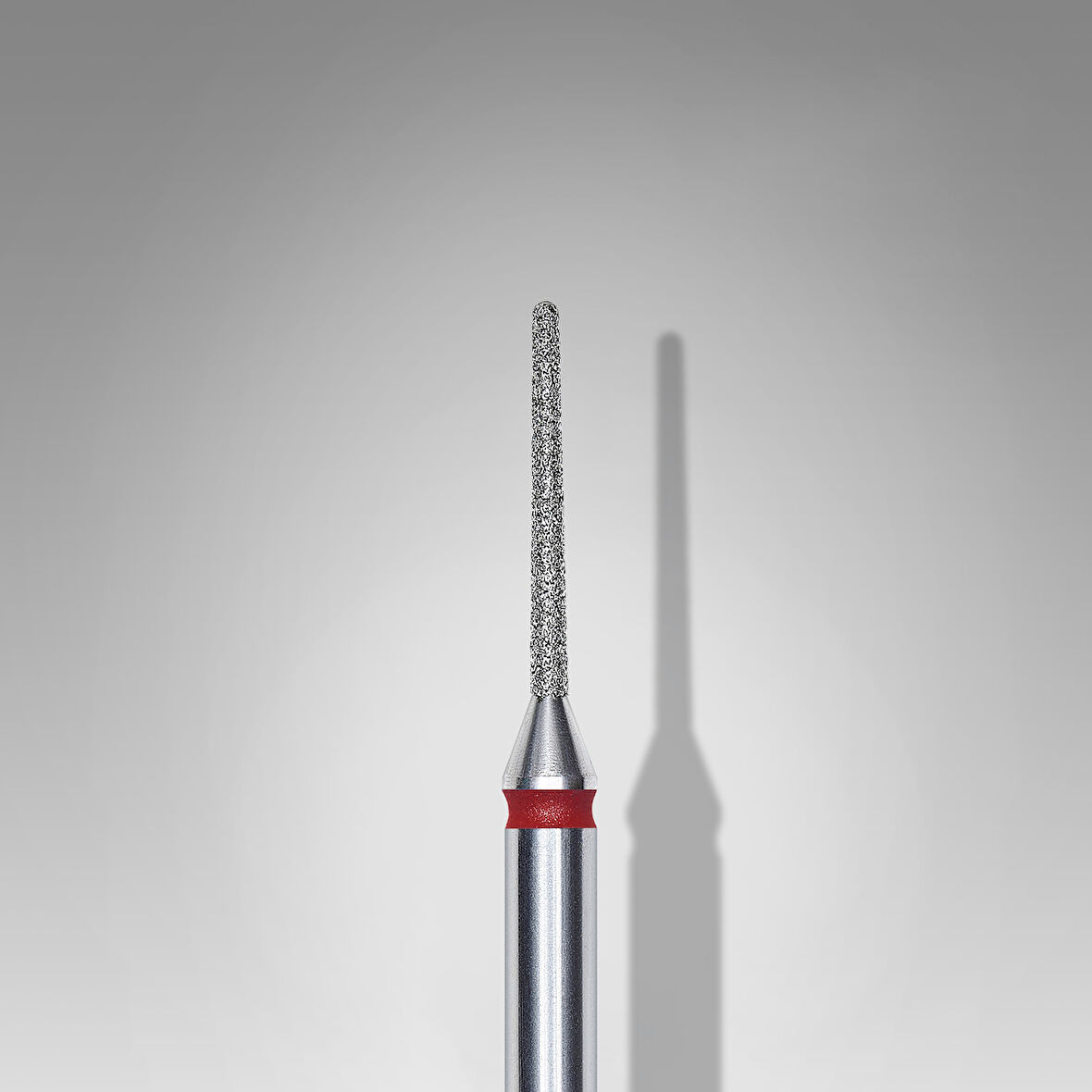 Staleks Elmas Manikür Freze Ucu Sivri Uçlu İğne Model Kırmızı 0.1 FA80R010-10