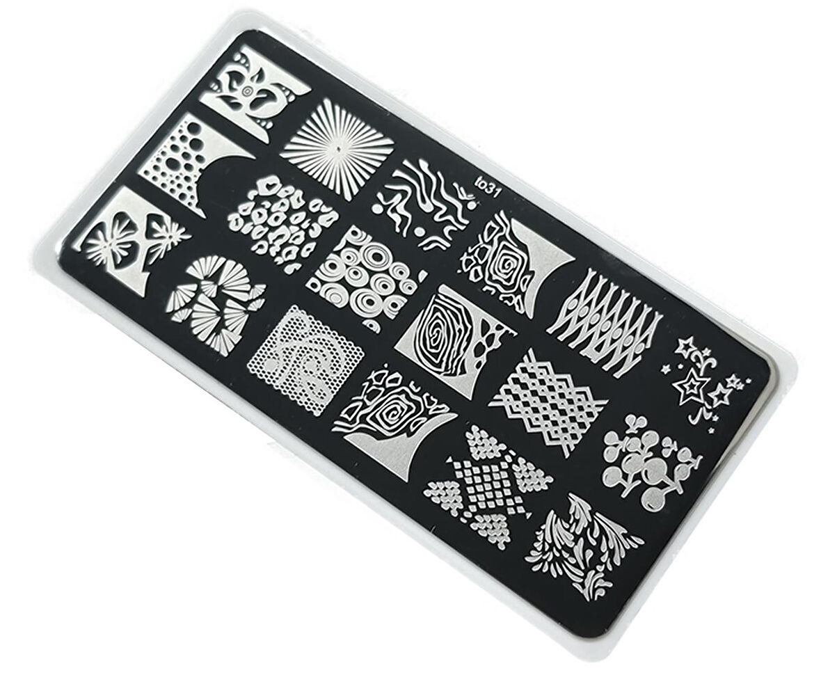 Nail Art Stamping Baskı Plakası