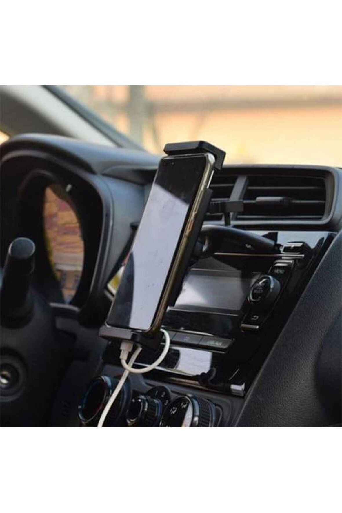 Cd Yuva Girişli Tablet Ve Telefon Için Araç Içi Telefon Tutucu,