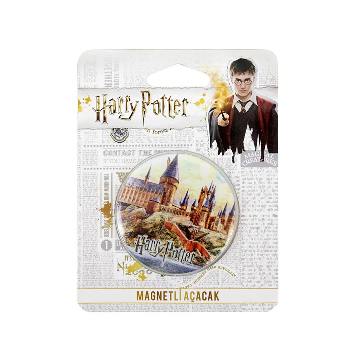 Harry Potter Şato Magnetli Metal Açacak