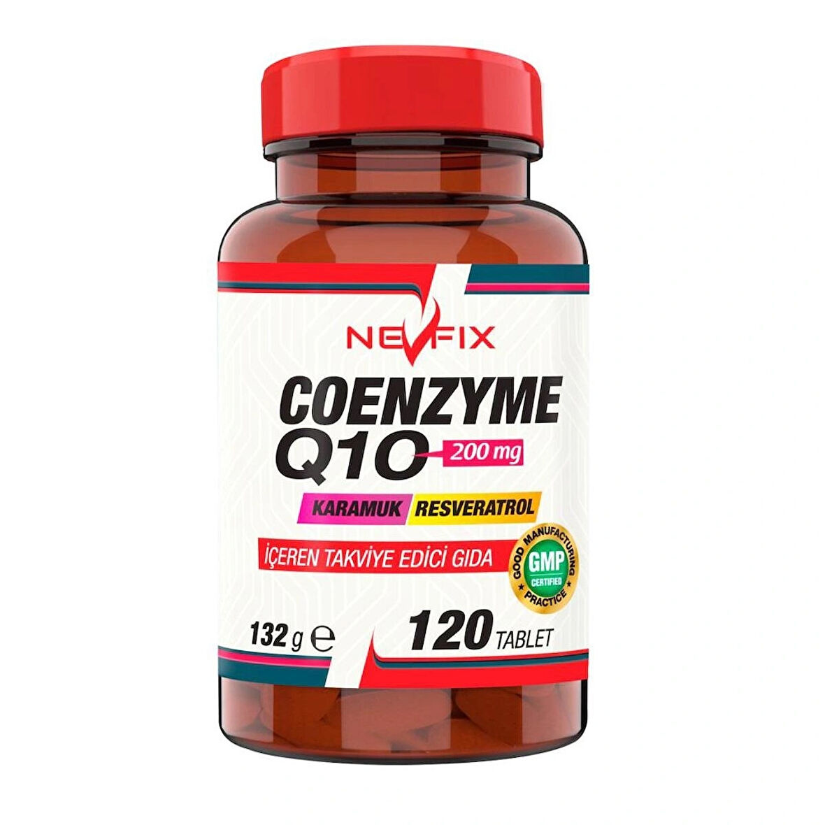 Coenzyme Q10 200 MG Koenzim Resveratrol Q10 Karamuk 120