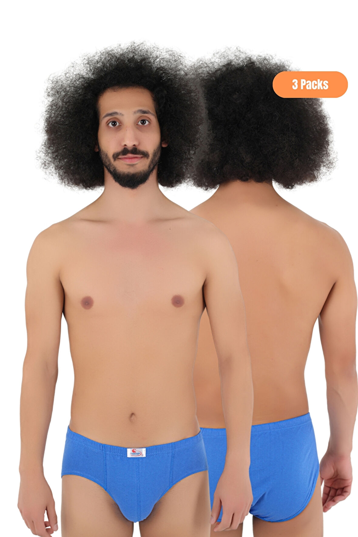 Cennetoğlu 3'lü Ekonomik Pamuklu Erkek Slip Külot - Gün Boyu Konfor ve Kalite