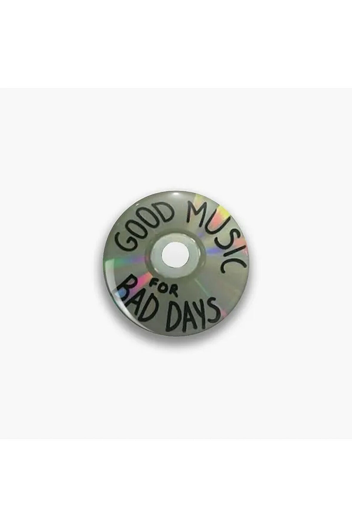 Good Music For Bad Days CD Y2K Grunge Stil 90s 00s Rozet