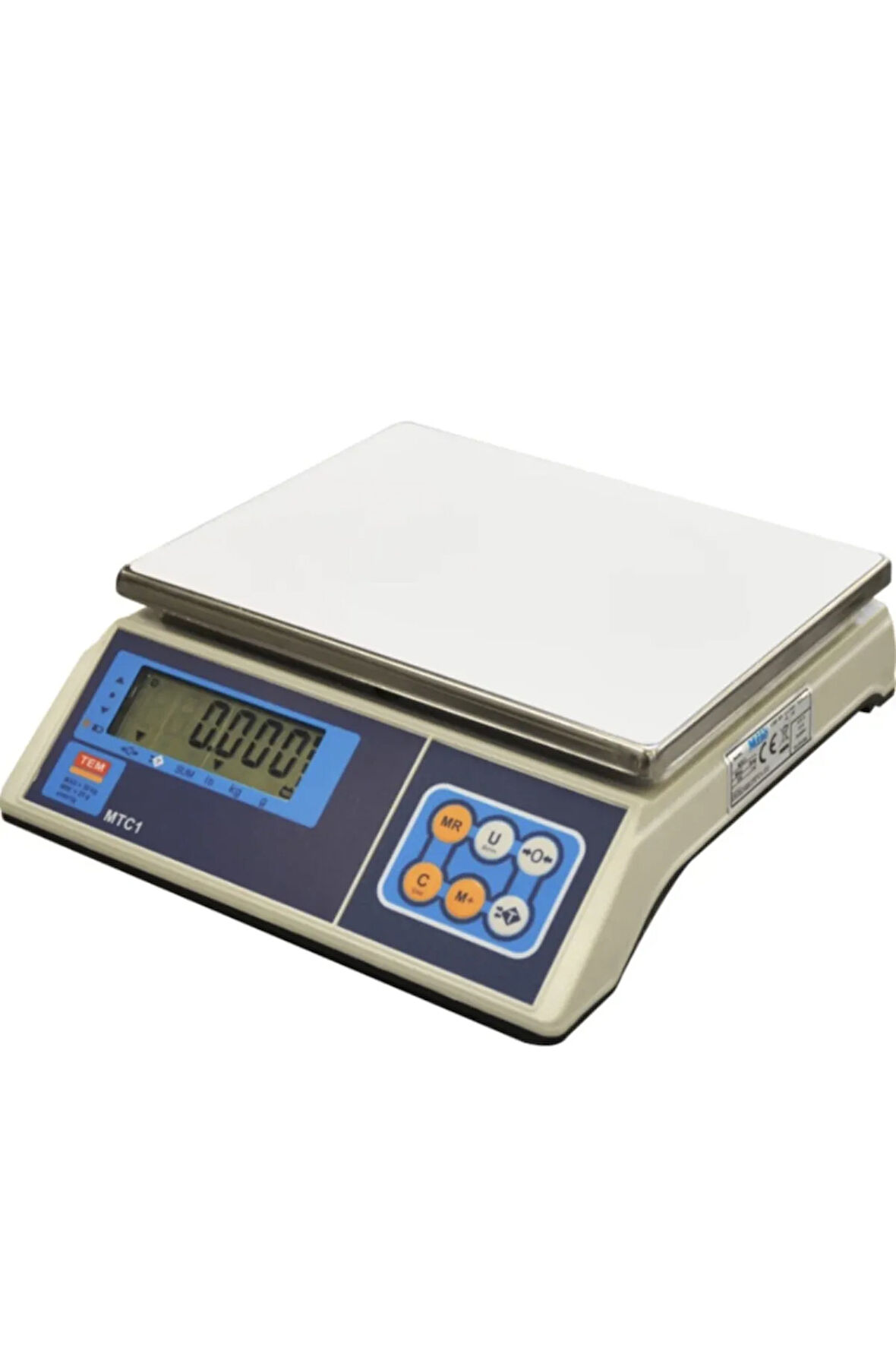 Mt-lcd Ekonomik Tartım Terazi 30 Kg Hassasiyet 1 Gram