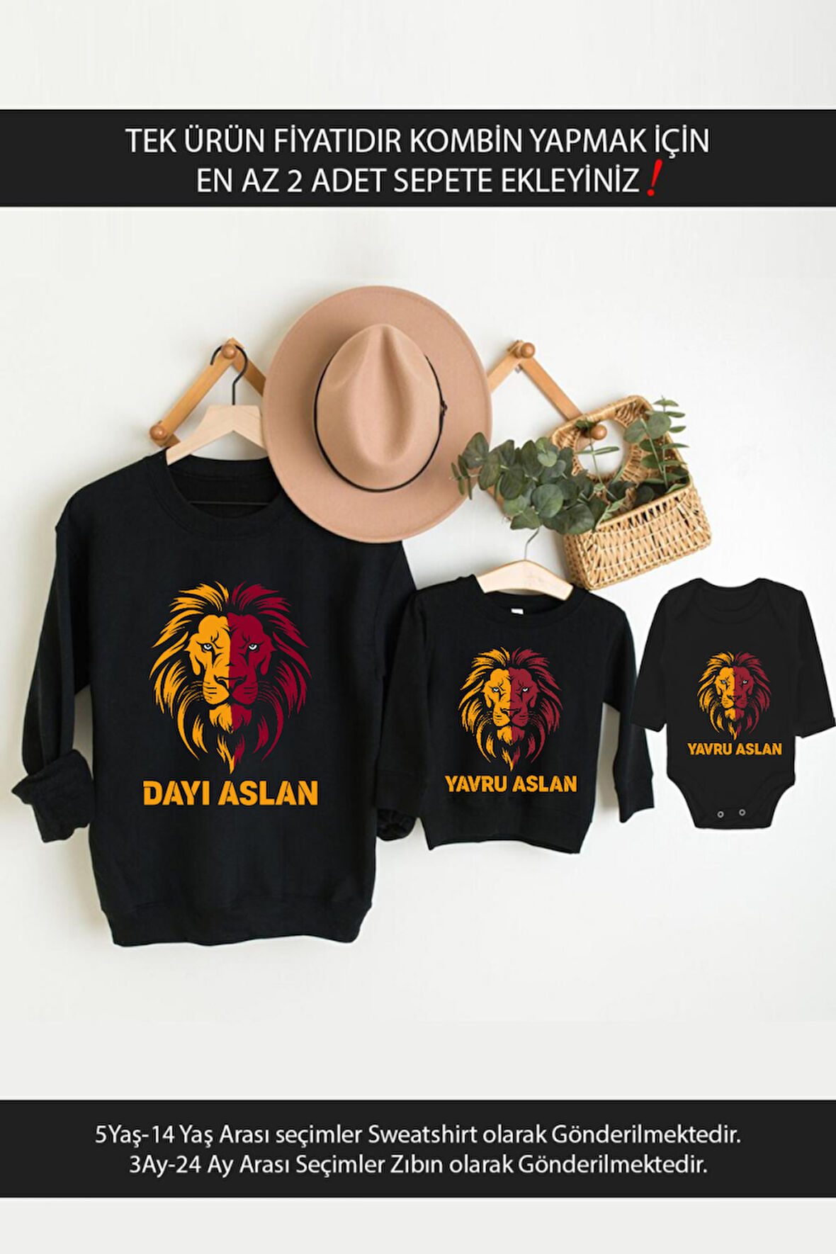 Leon Dayı Yavru Aslan (TEK ÜRÜN FİYATIDIR KOMBİN YAPMAK İÇİN EN AZ 2 ADET SEPETE EKLEYİNİZ)