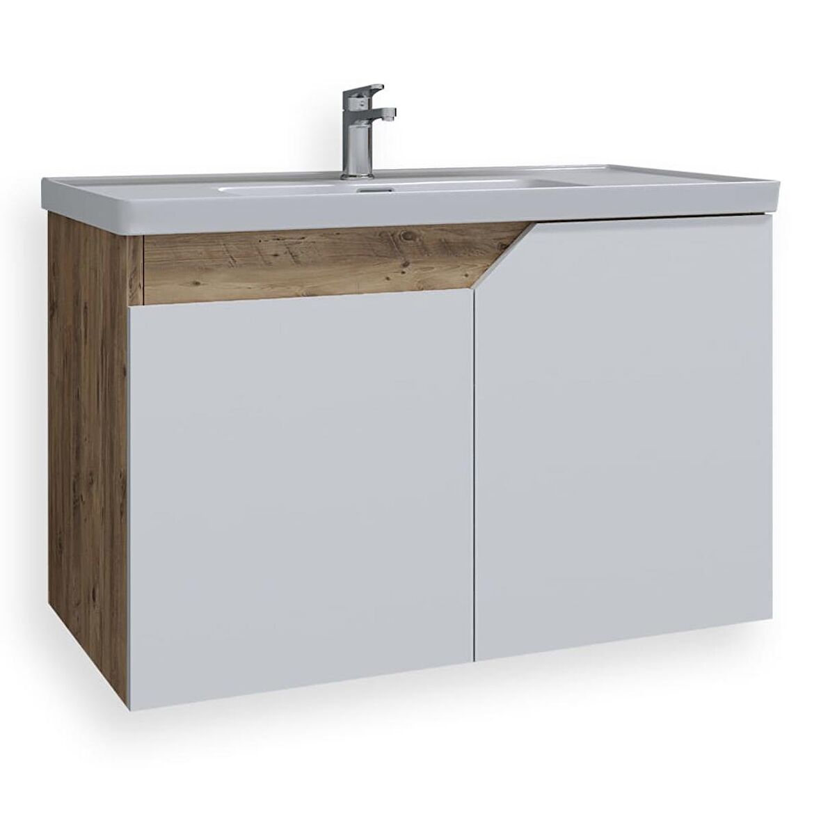 Teta Home Napoli 65 Cm Mdf Banyo Lavabolu Alt Dolap