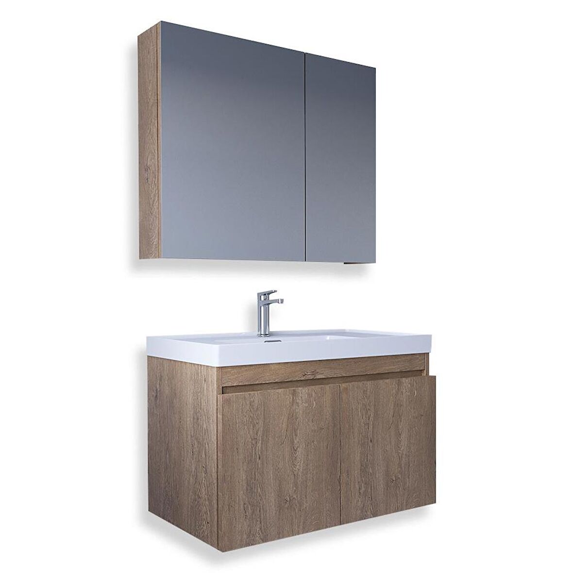 Teta Home Tokyo 65 CM Mdf Banyo Dolabı Seti