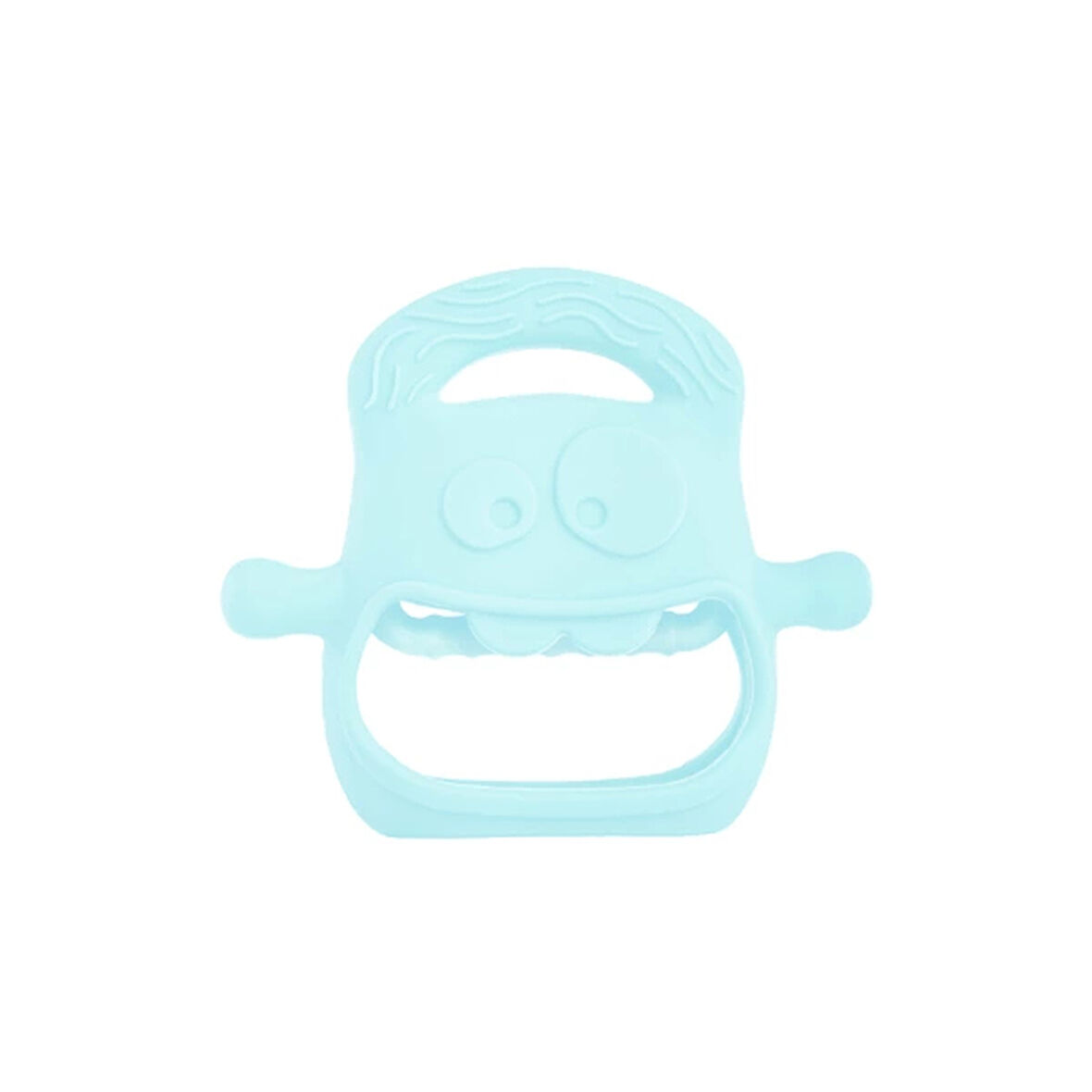 Mavi Bebek Silikon Diş Kaşıyıcı