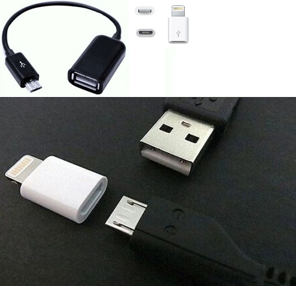 Otg Bağlantı Kiti - İphone Uyumlu