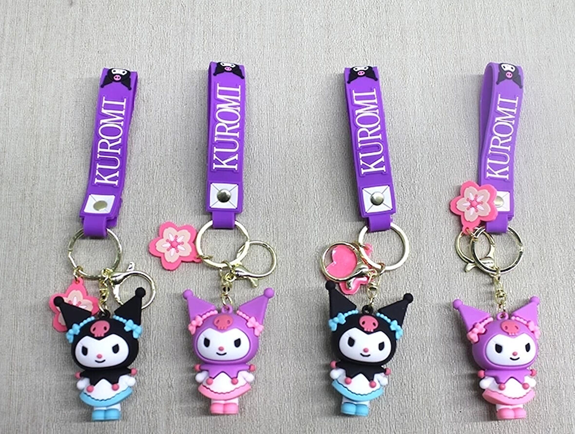 Kuromi Silikon Anahtarlık Alk4259