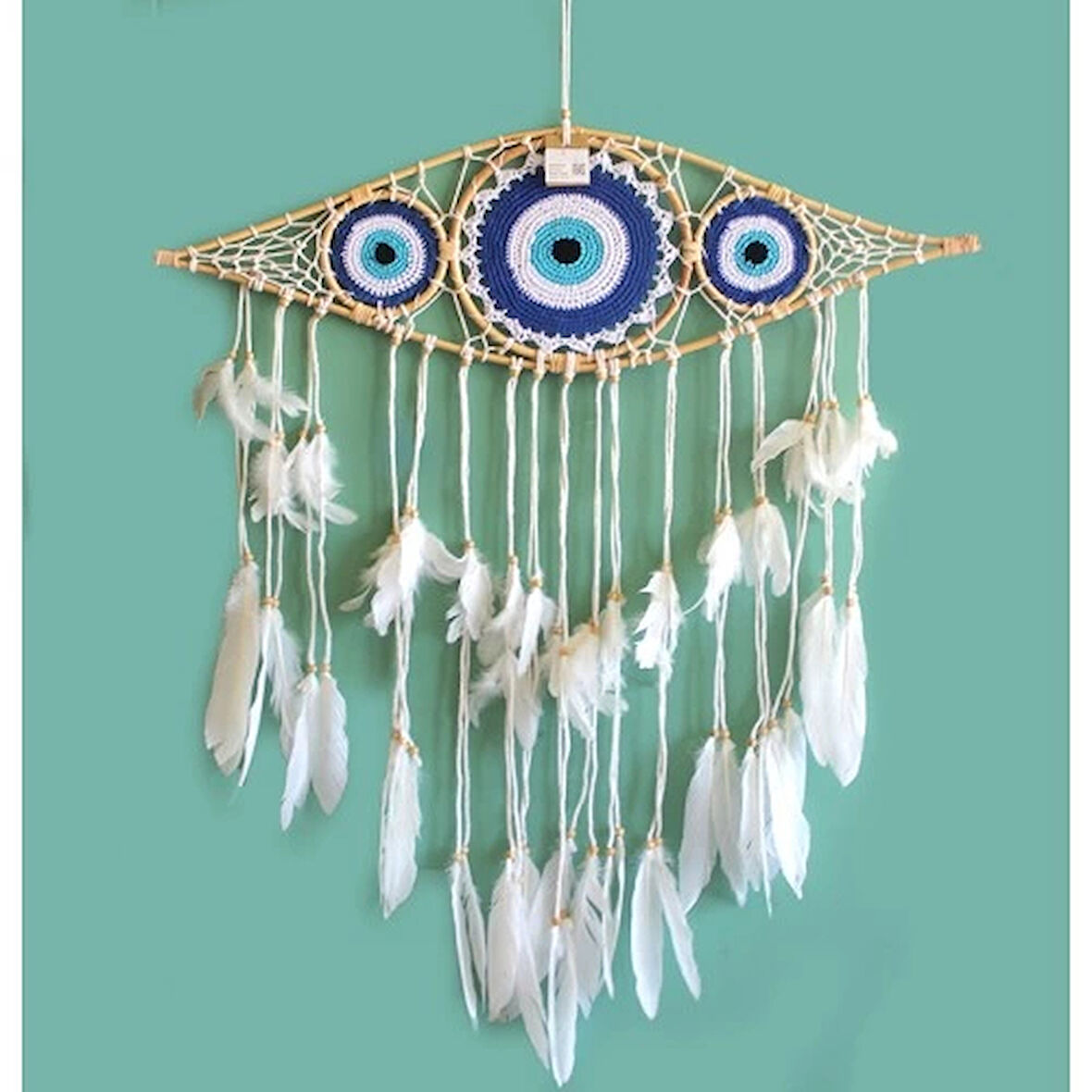 Rüya Kapanı Dream Catcher Göz Tasarımı Model 4