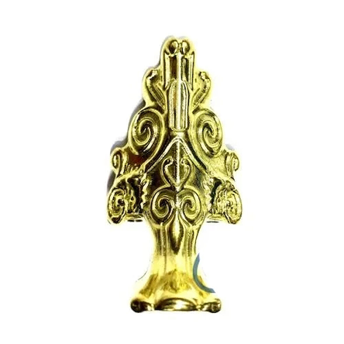 Lükens Sandık Ayağı, Kutu Ayak 4 Cm - Sarı, 50 Adet