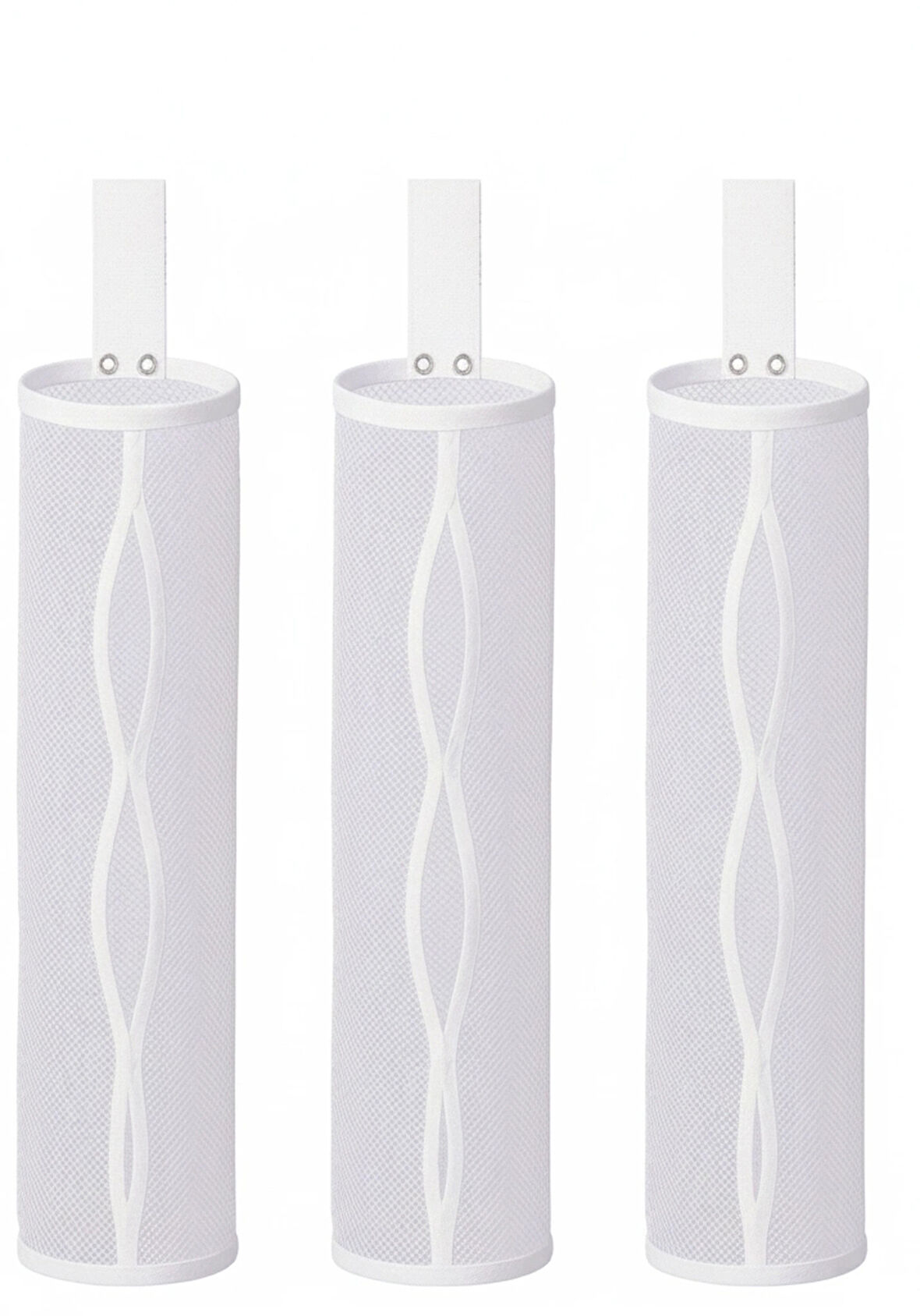 3 Adet Dolap İçi Asılabilir File Çamaşır Filesi – Pratik Ve Düzenli Saklama Çözümü