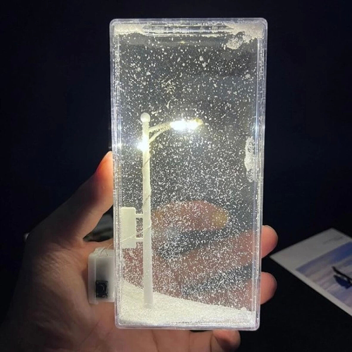 Sokak Lambalı Kar Küresi Demonte