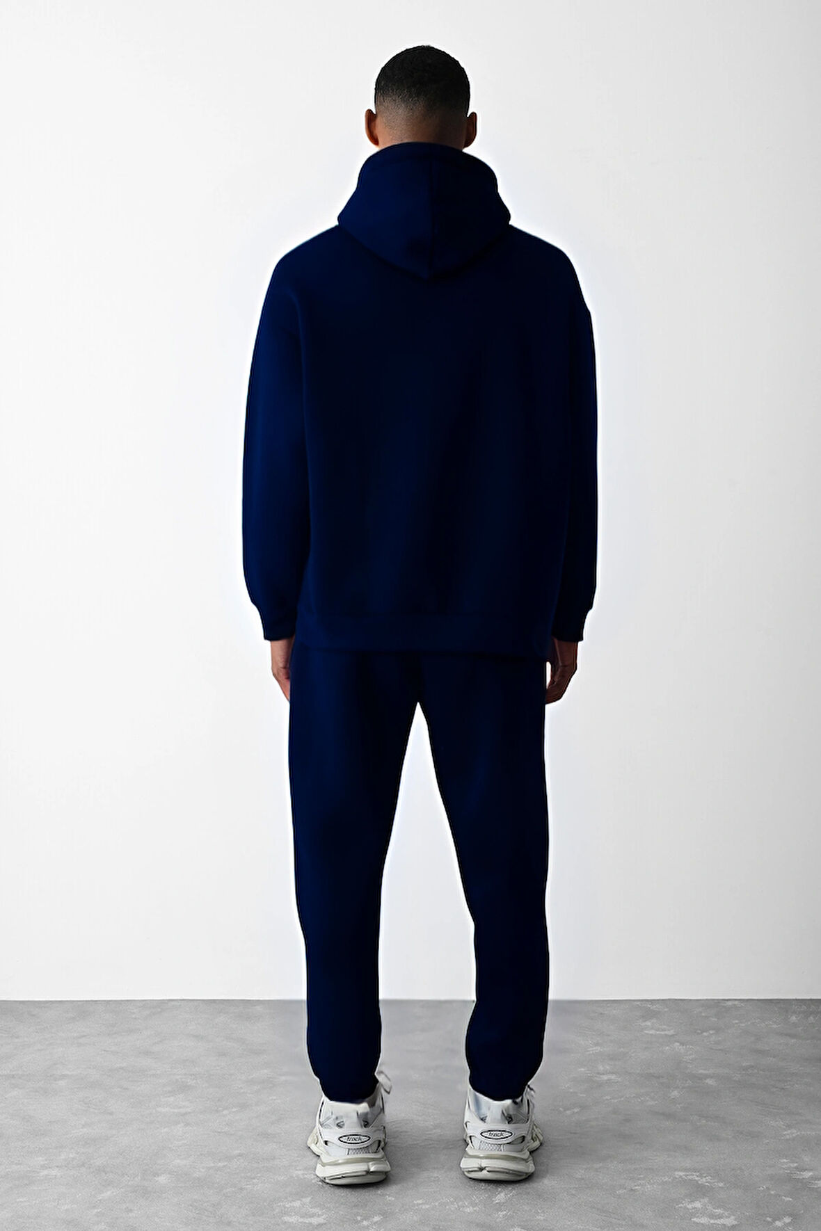 Unisex Oversize 3 İplik Şardonlu Eşofman Takımı – Kışlık