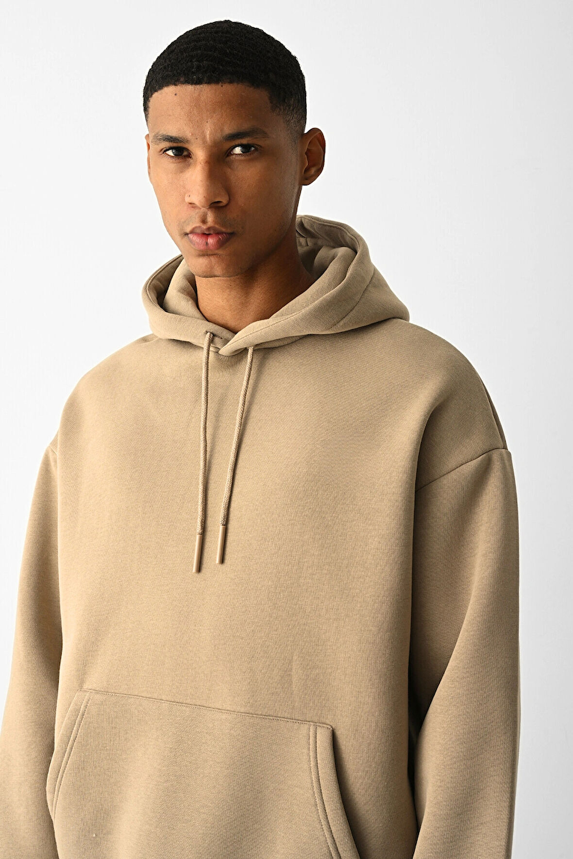 Unisex Oversize 3 İplik Şardonlu Eşofman Takımı – Kışlık