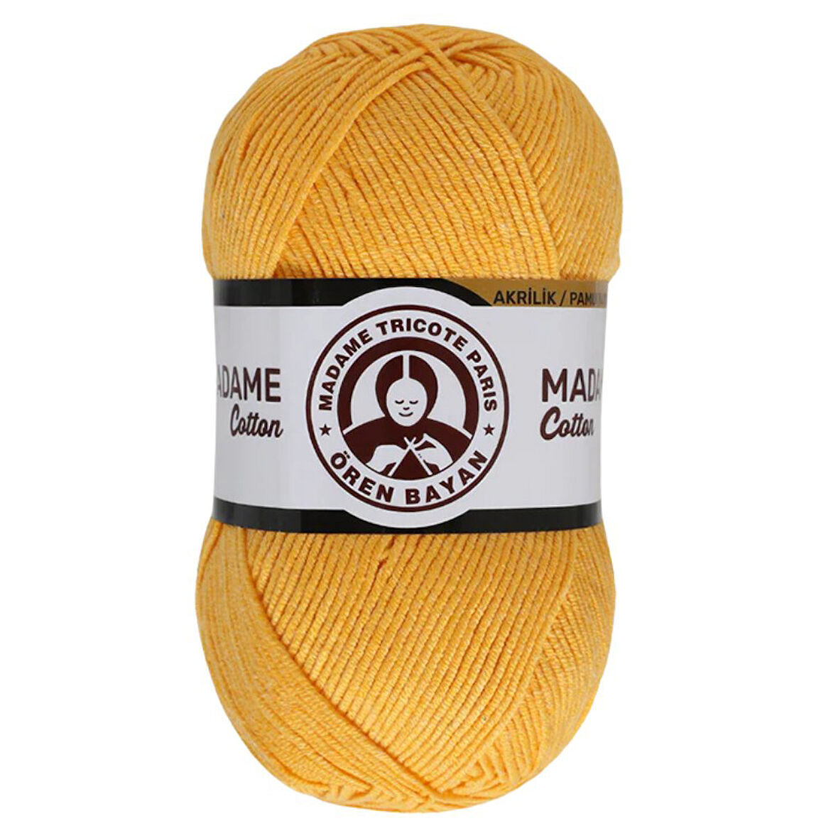 Ören Kadın Madame Cotton Örgü İpi - Sarı - ( Renk Kodu : 039 )