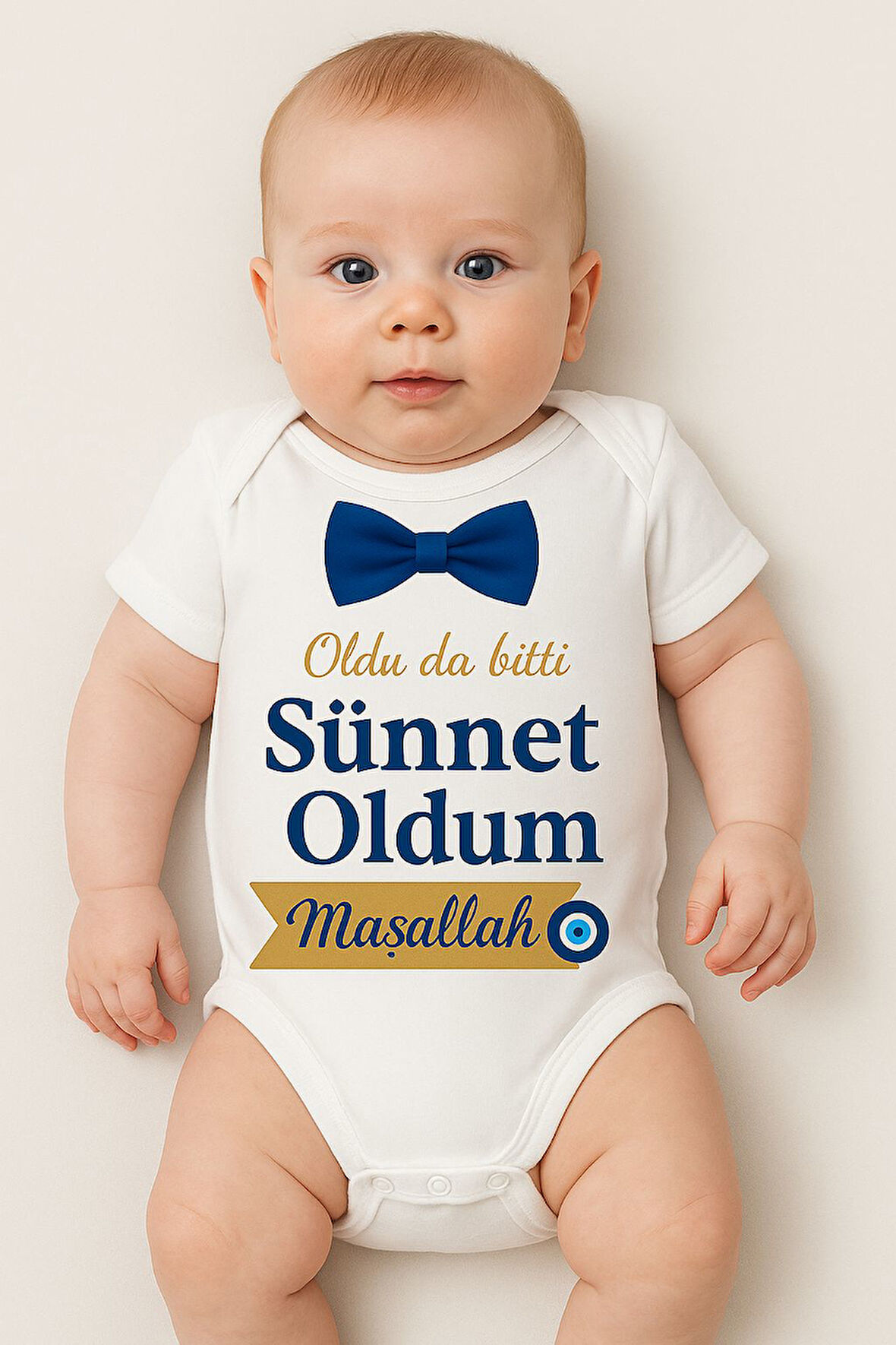 Organik %100 Pamuk Bebek Body Badi Zıbın ZBN484