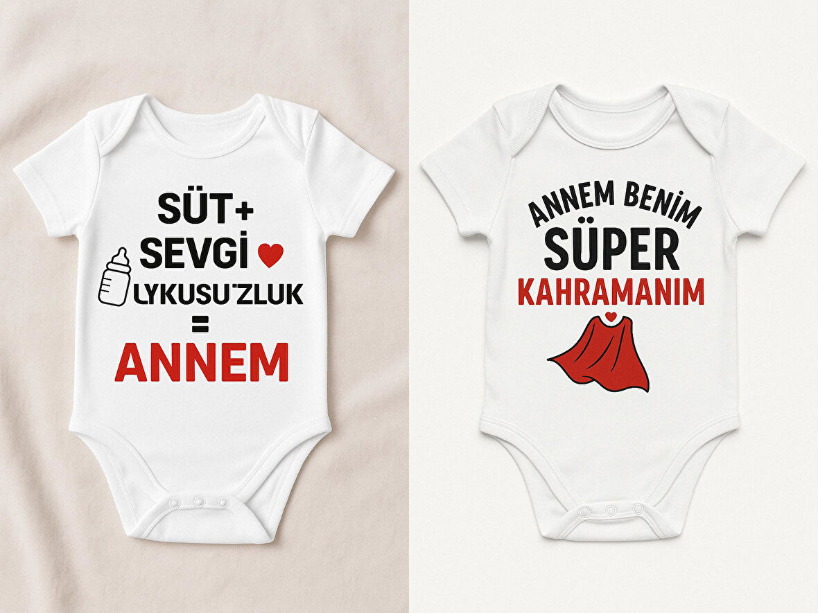 Organik %100 Pamuk Bebek Body Badi Zıbın ZBN524