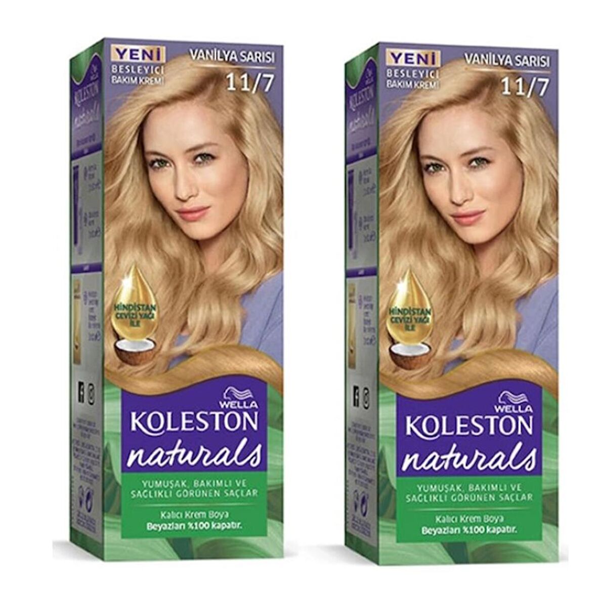 Wella Koleston Naturals İKİLİ PAKET VANİLYA SARISI
