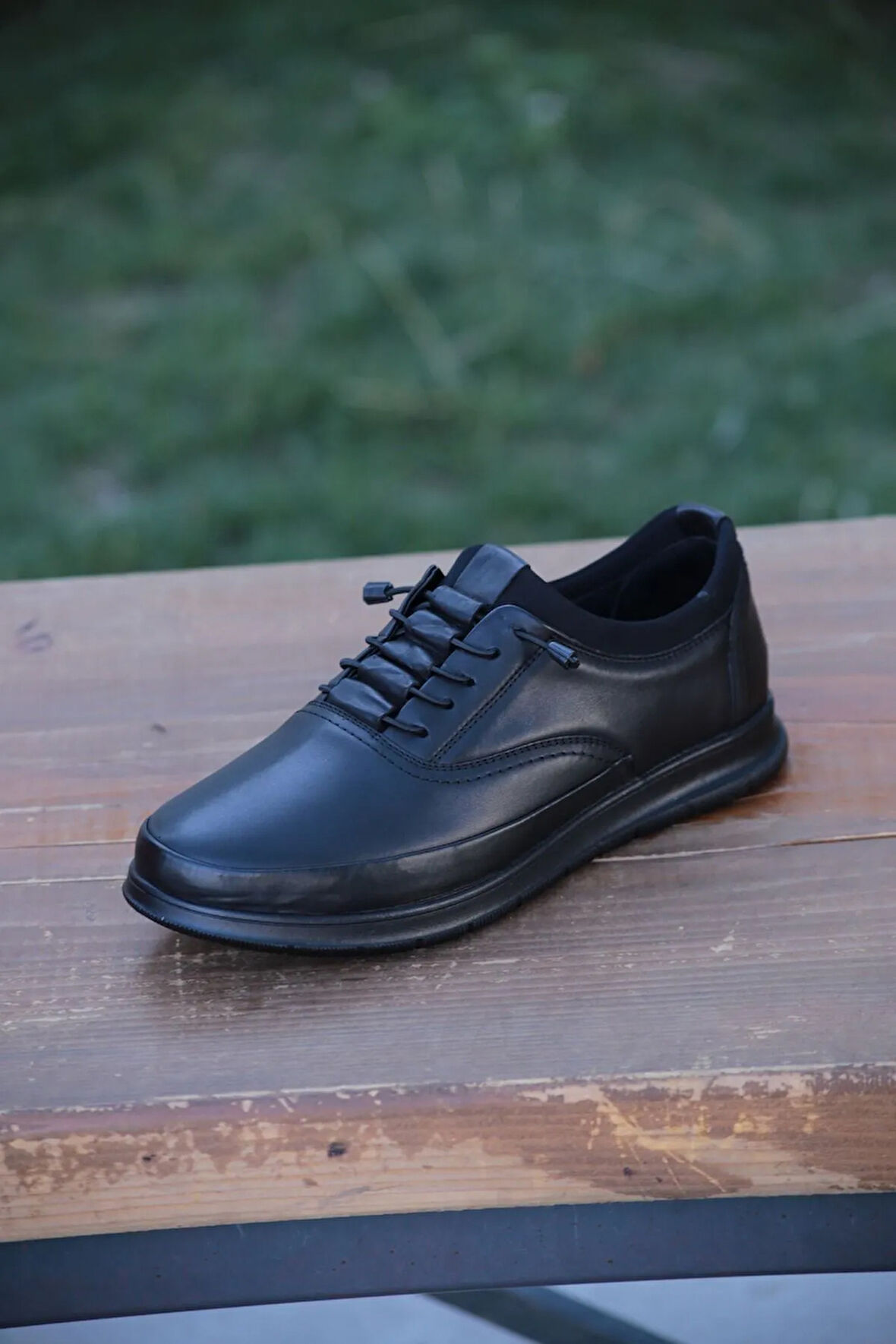 Erkek Hakiki Deri Kışlık Dış Deri Kauççuk Taban Sportif Ortobetik Sneaker