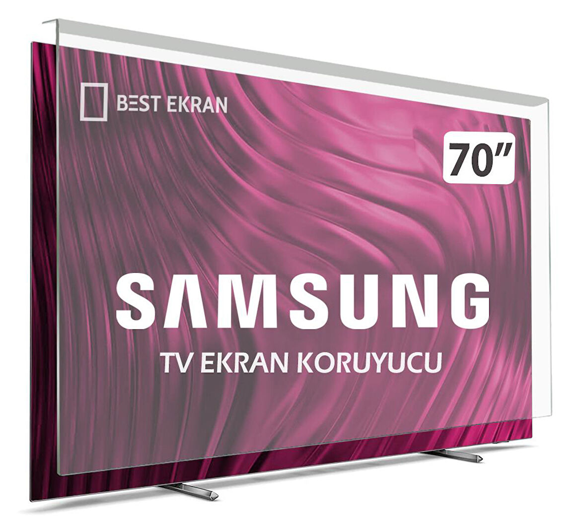 SAMSUNG 70DU7100 TV EKRAN KORUYUCU - Samsung 70" inç UE70DU7100UXTK