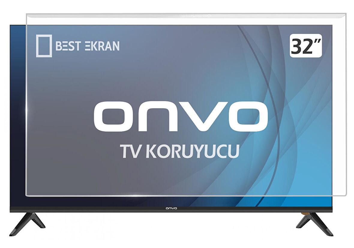 Onvo 32OVPROHF9000H  Tv Ekran Koruyucu - Onvo 32" inç 82 Ekran Koruyucu