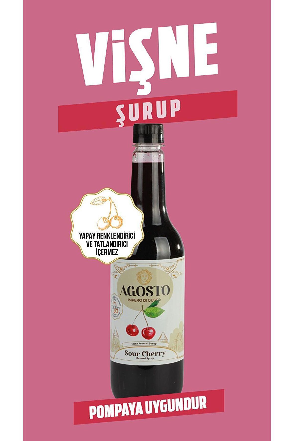 AGOSTO VİŞNE 700 ML ŞURUP